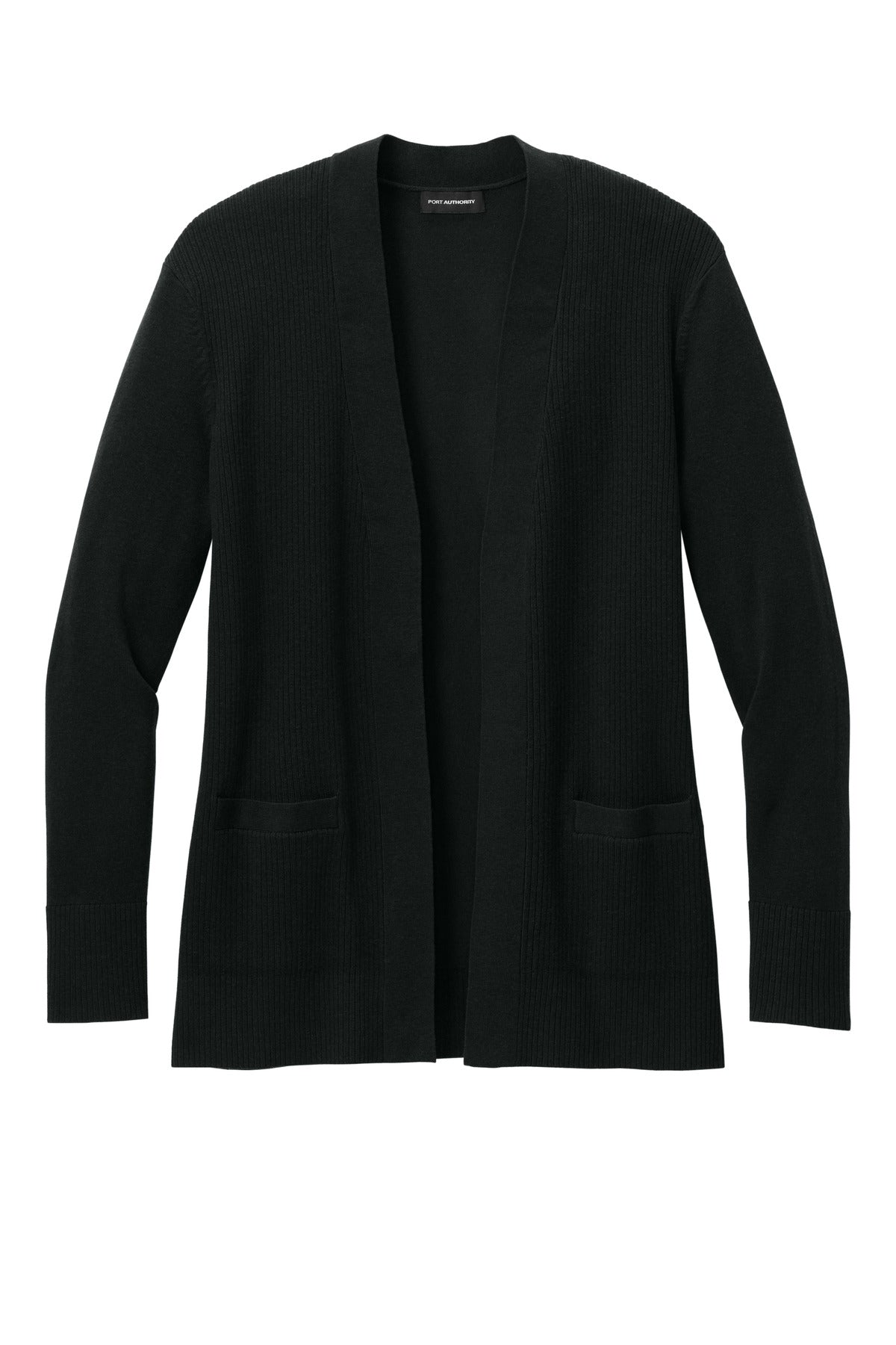 Ladies Easy Care Open-Front Cardigan Sweater