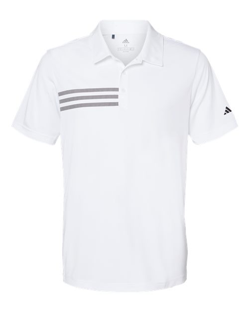 Adidas Performance 3-Stripe Chest Polo