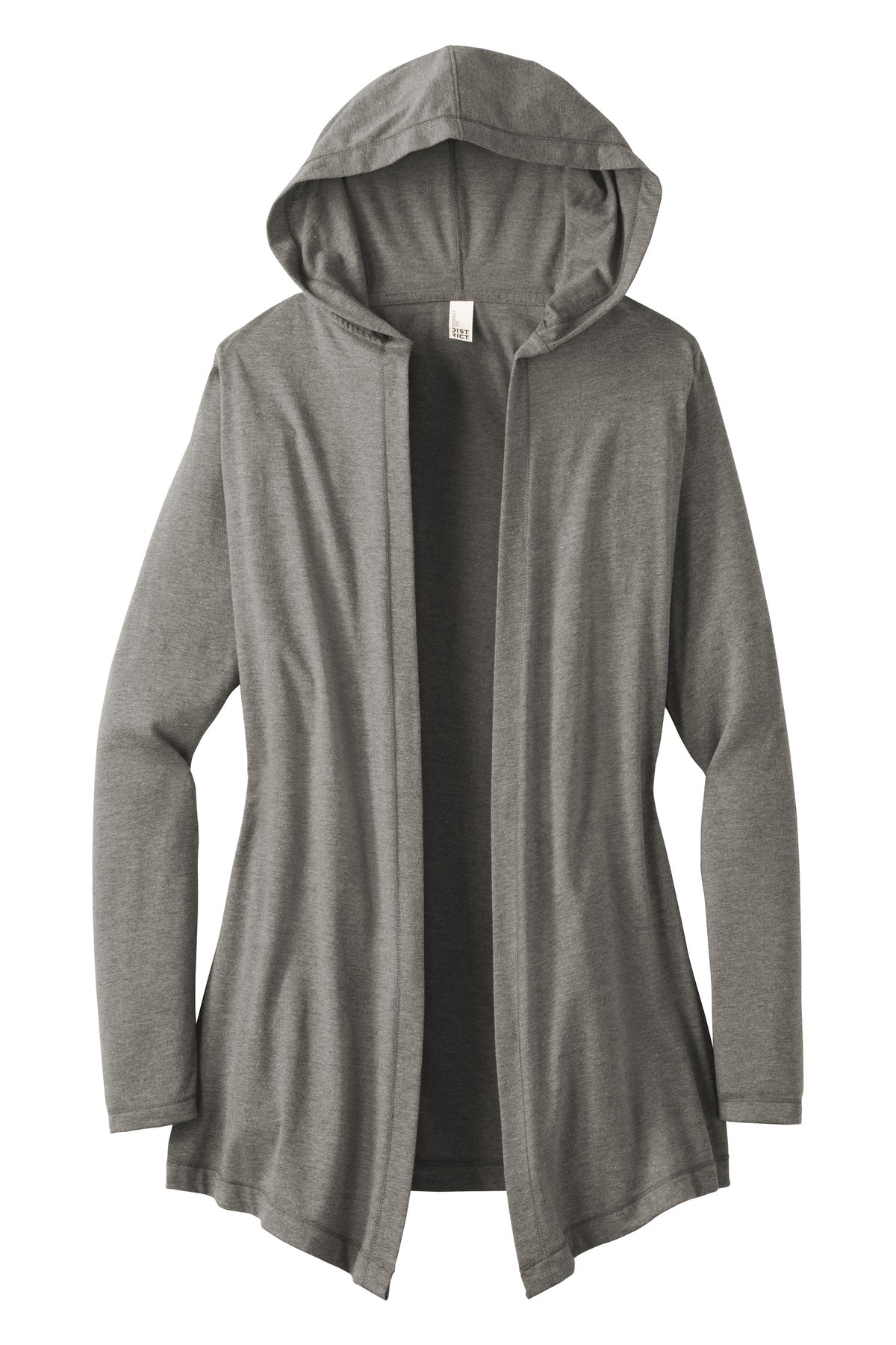 Ladies Tri-Blend Hooded Cardigan