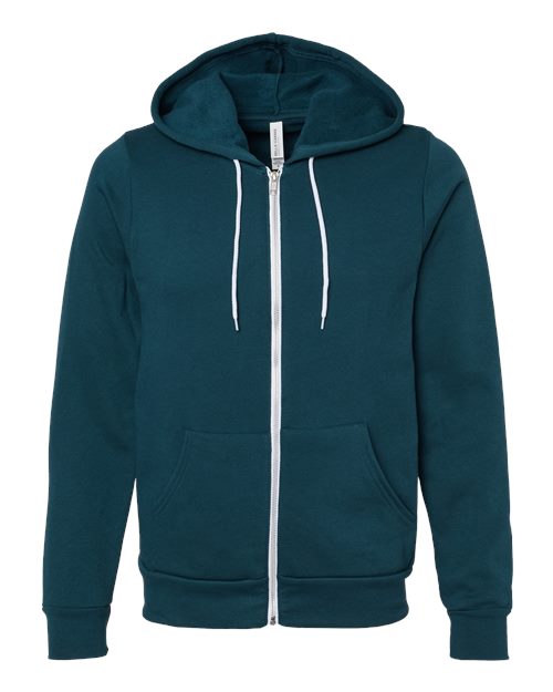 Sponge Fleece Full-Zip Hooded Sweatshirt