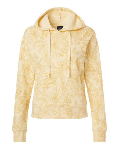 Ladies Maddie Floral Print Hooded Sweatshirt