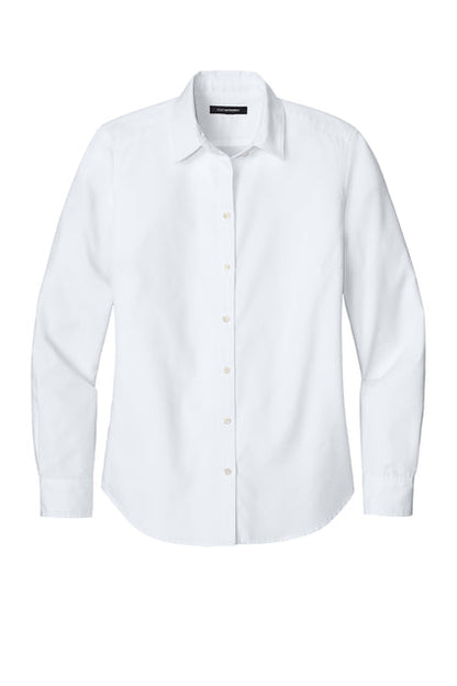 Ladies Nailhead Easy Care Long Sleeve Shirt