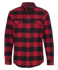 Long Sleeve Plaid Flannel Shirt