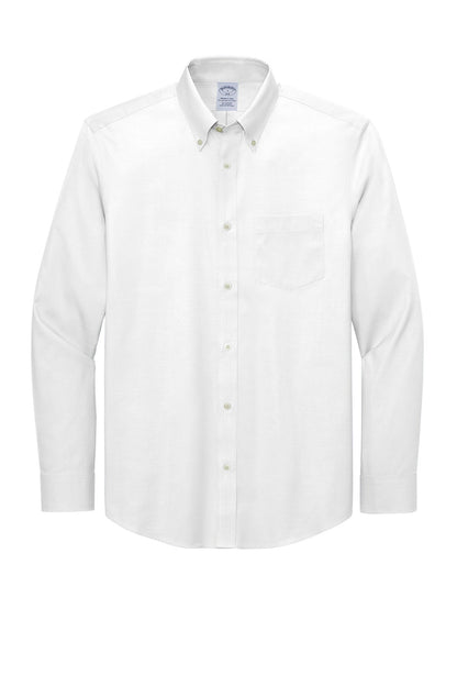 Wrinkle-Free Stretch Pinpoint Long Sleeve Shirt