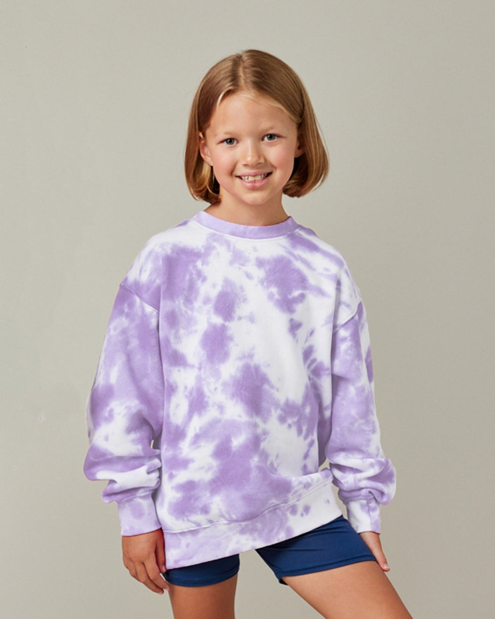 Tie-Dye Crewneck Sweatshirt