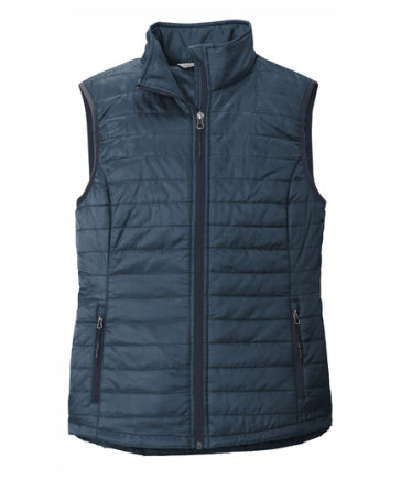 Ladies Packable Puffy Vest
