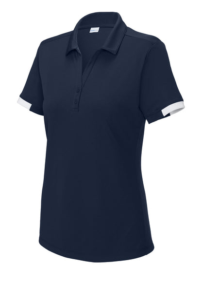Ladies Club Colorblock Polo