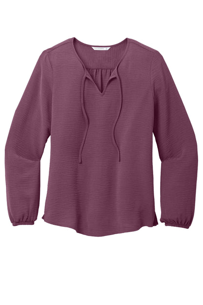 Ladies Textured Crepe Blouse