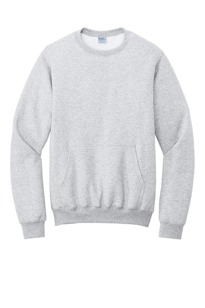 Basic Crewneck Pocket Sweatshirt