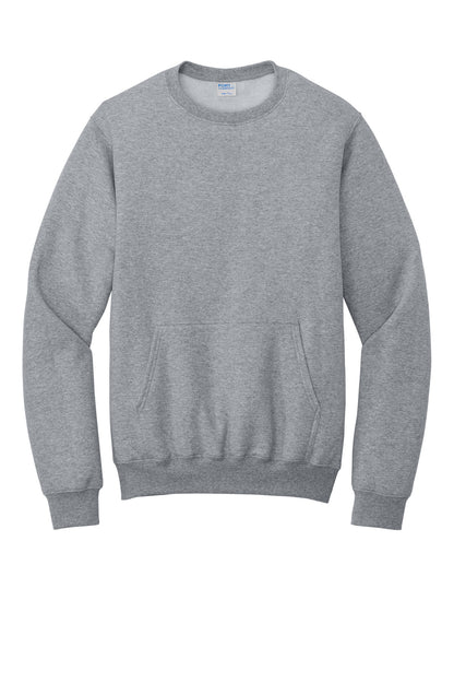 Basic Crewneck Pocket Sweatshirt