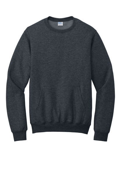 Basic Crewneck Pocket Sweatshirt