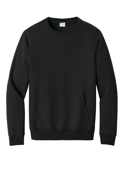 Basic Crewneck Pocket Sweatshirt