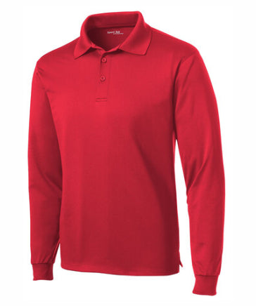 Micropique Long Sleeve Performance Polo