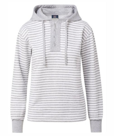 Ladies Alina Henley Hooded Sweatshirt