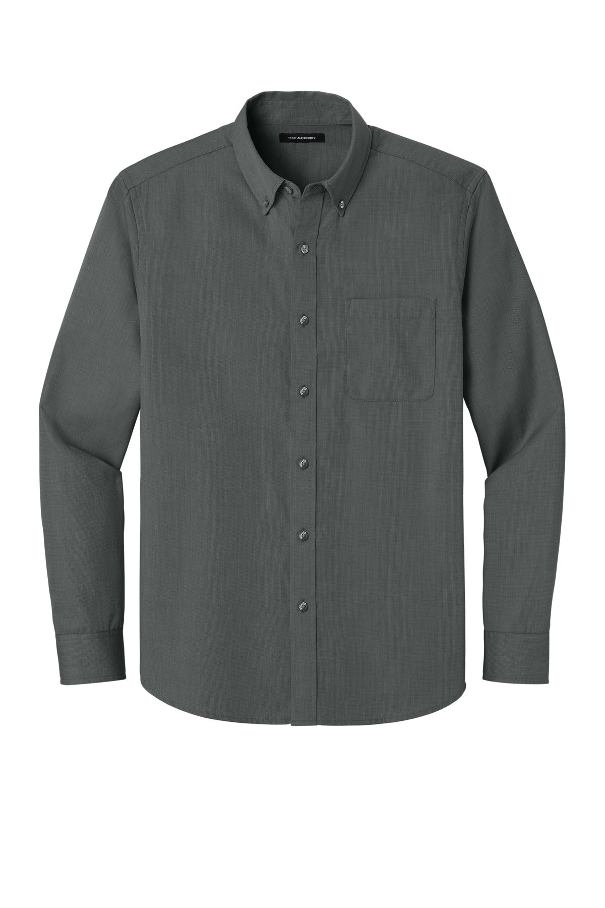 Nailhead Long Sleeve Easy Care Shirt