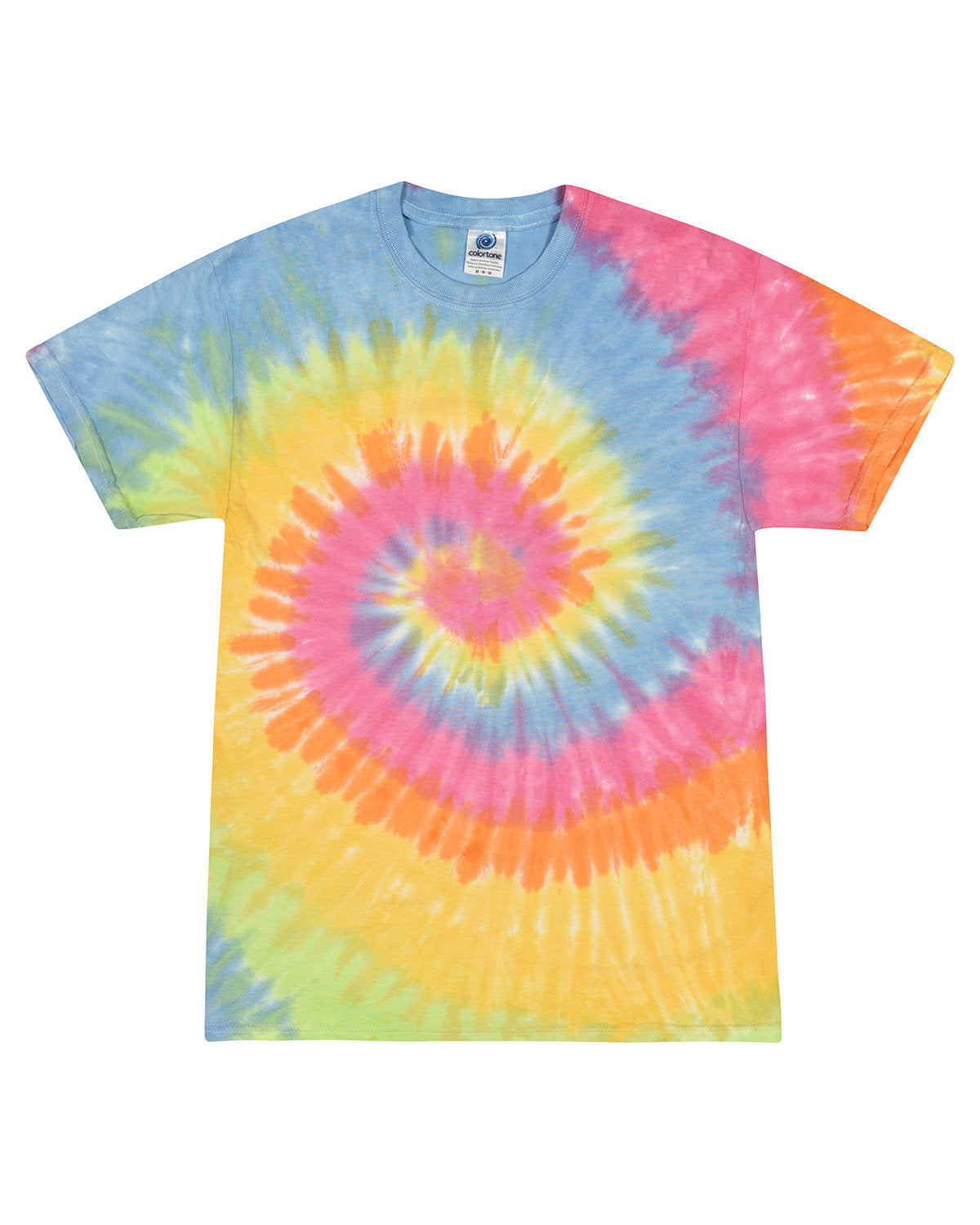 Multicolor Tie-Dye T-shirt (8522291642645)