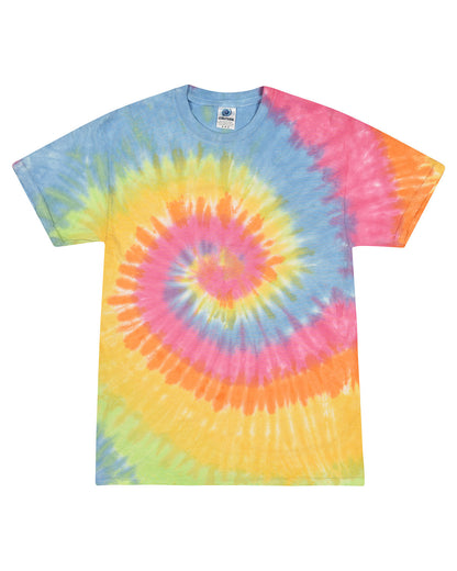Multicolor Tie-Dye T-shirt (8522291642645)