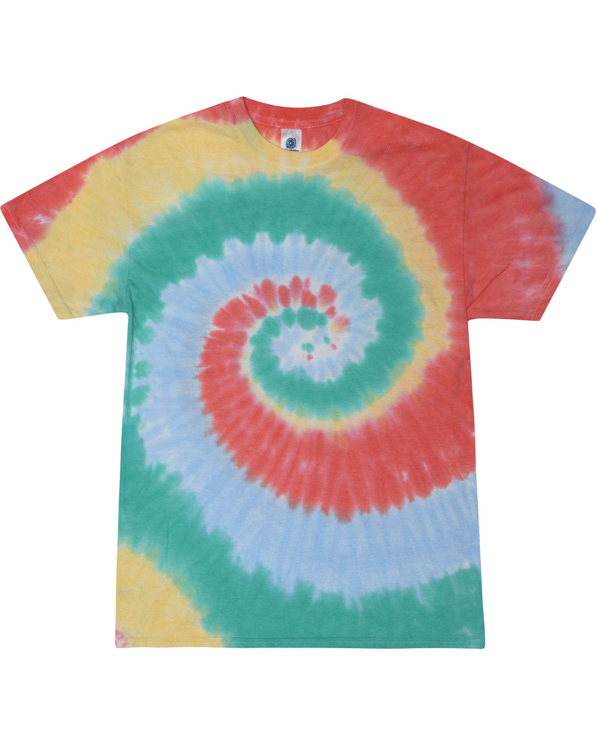 Multicolor Tie-Dye T-shirt (8522291642645)