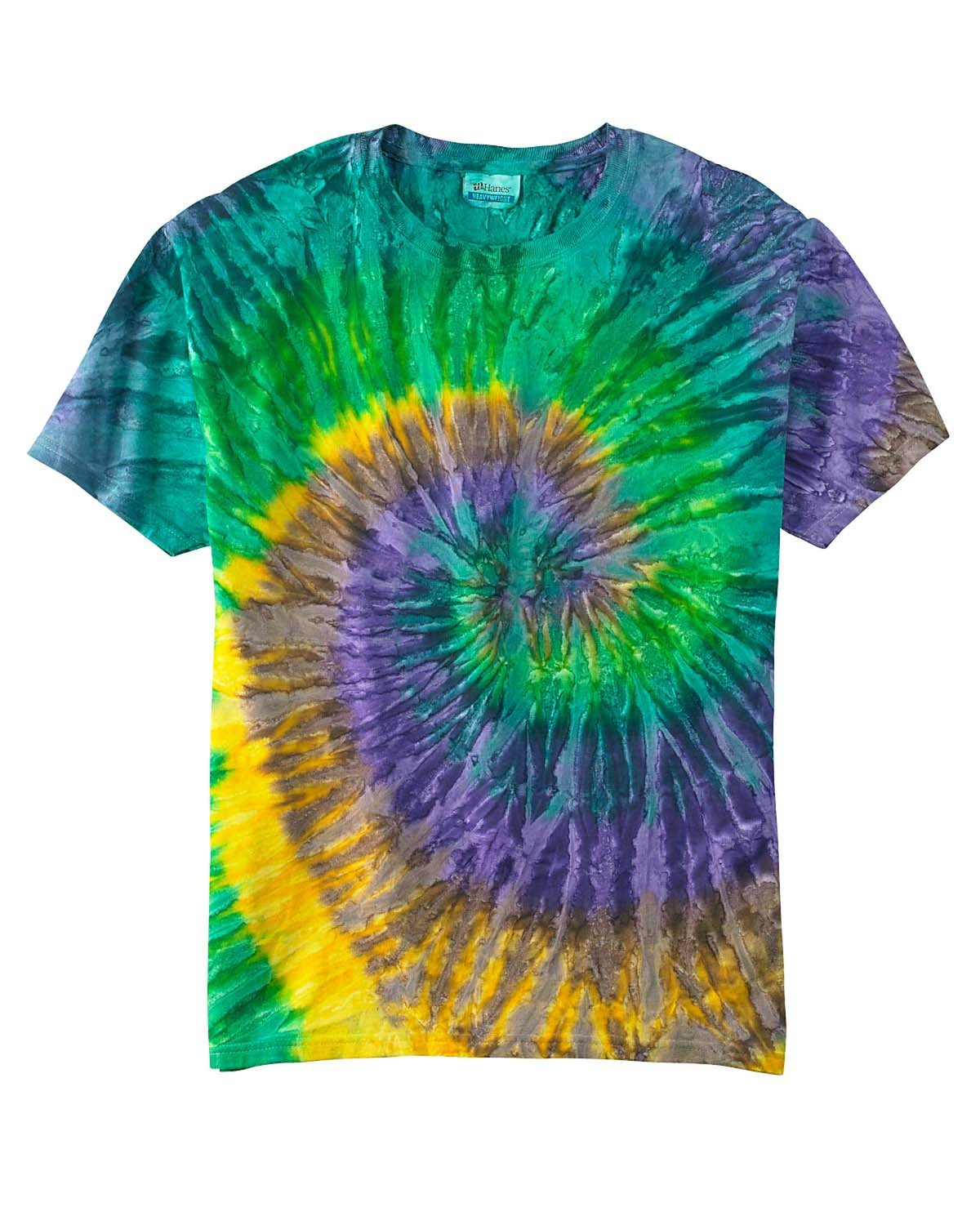 Multicolor Tie-Dye T-shirt (8522291642645)