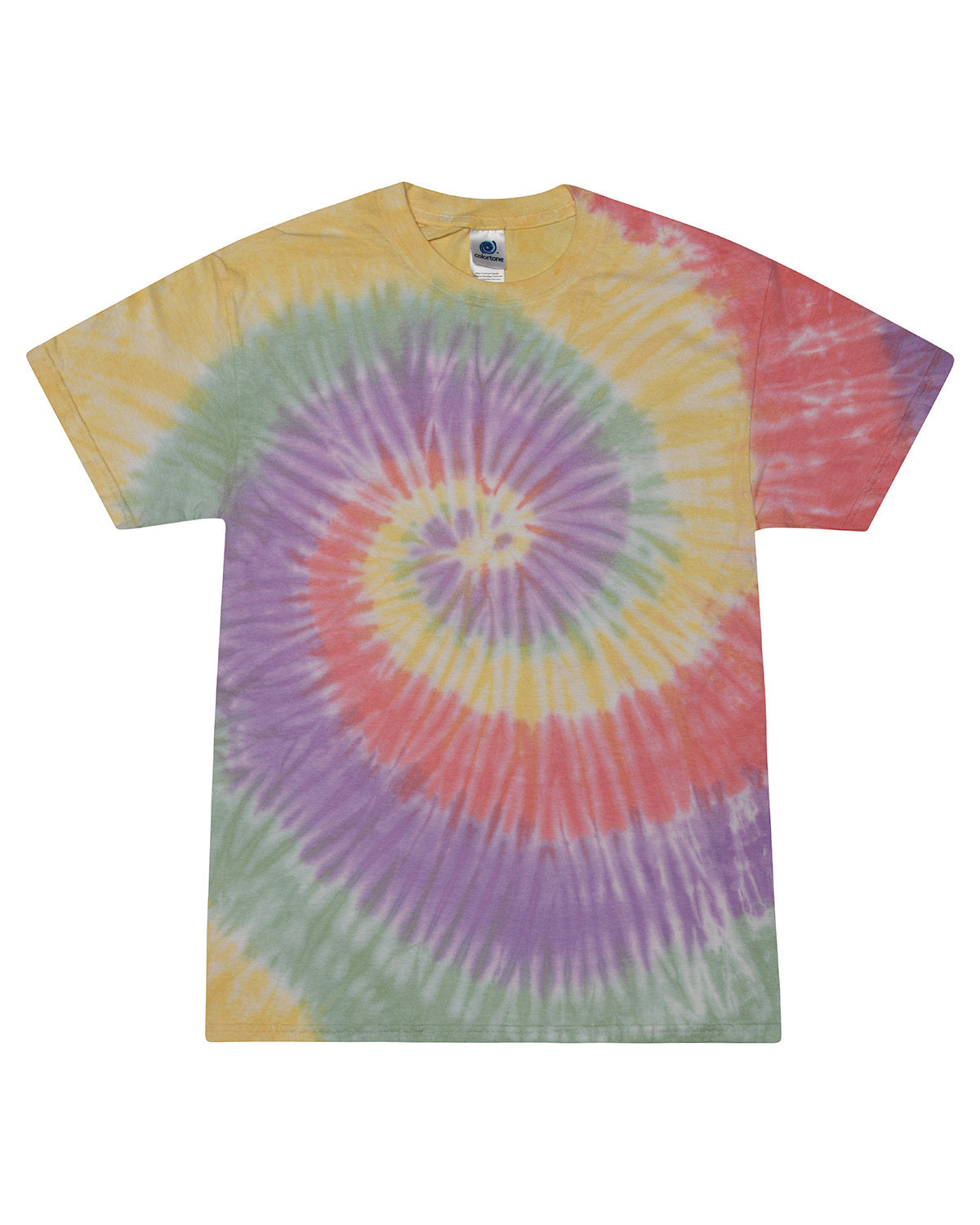 Multicolor Tie-Dye T-shirt (8522291642645)