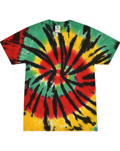 Multicolor Tie-Dye T-shirt (8522291642645)