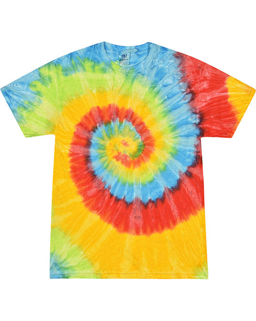 Multicolor Tie-Dye T-shirt (8522291642645)