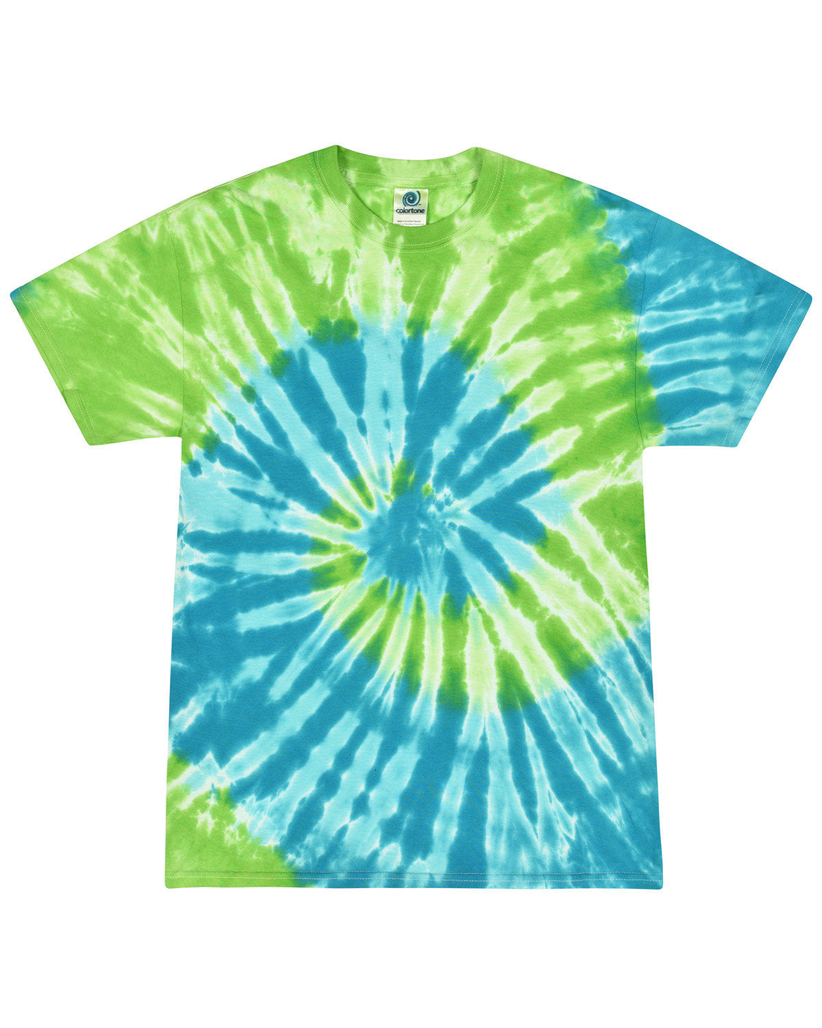 Multicolor Tie-Dye T-shirt (8522291642645)