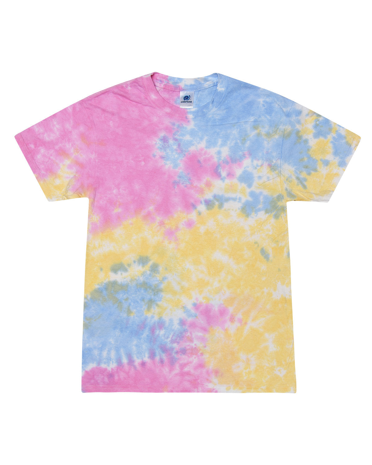 Multicolor Tie-Dye T-shirt (8522291642645)