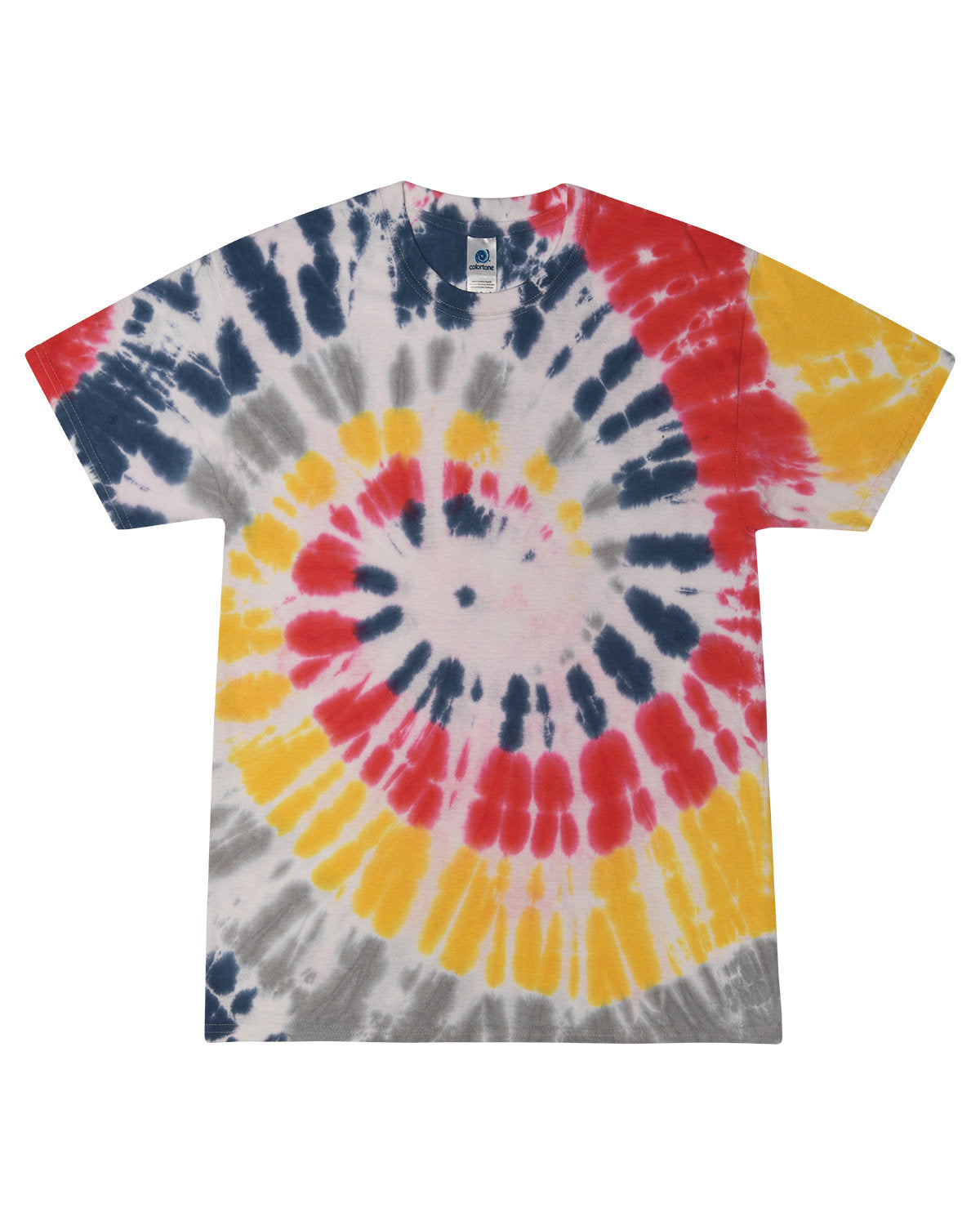 Multicolor Tie-Dye T-shirt (8522291642645)