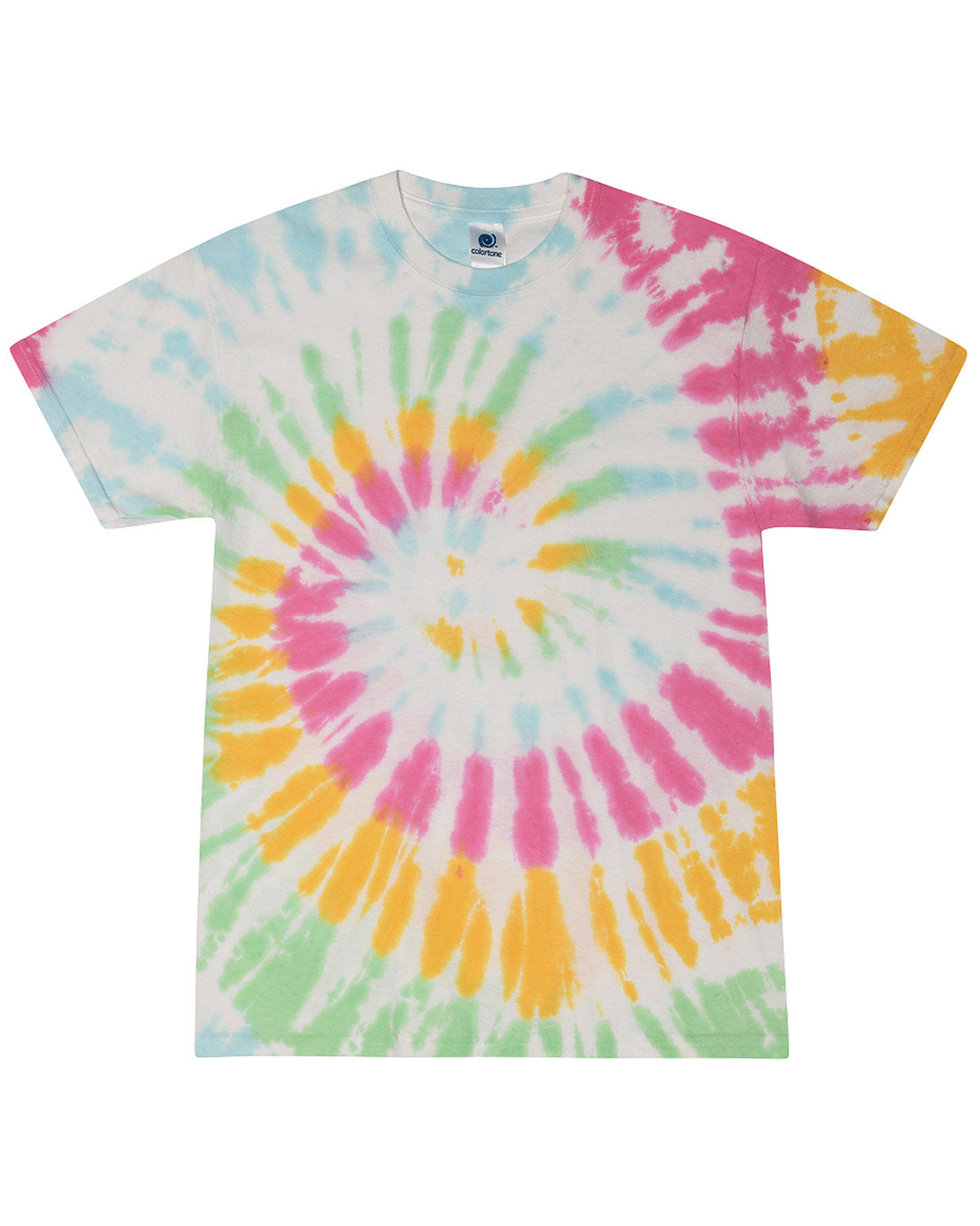 Multicolor Tie-Dye T-shirt (8522291642645)