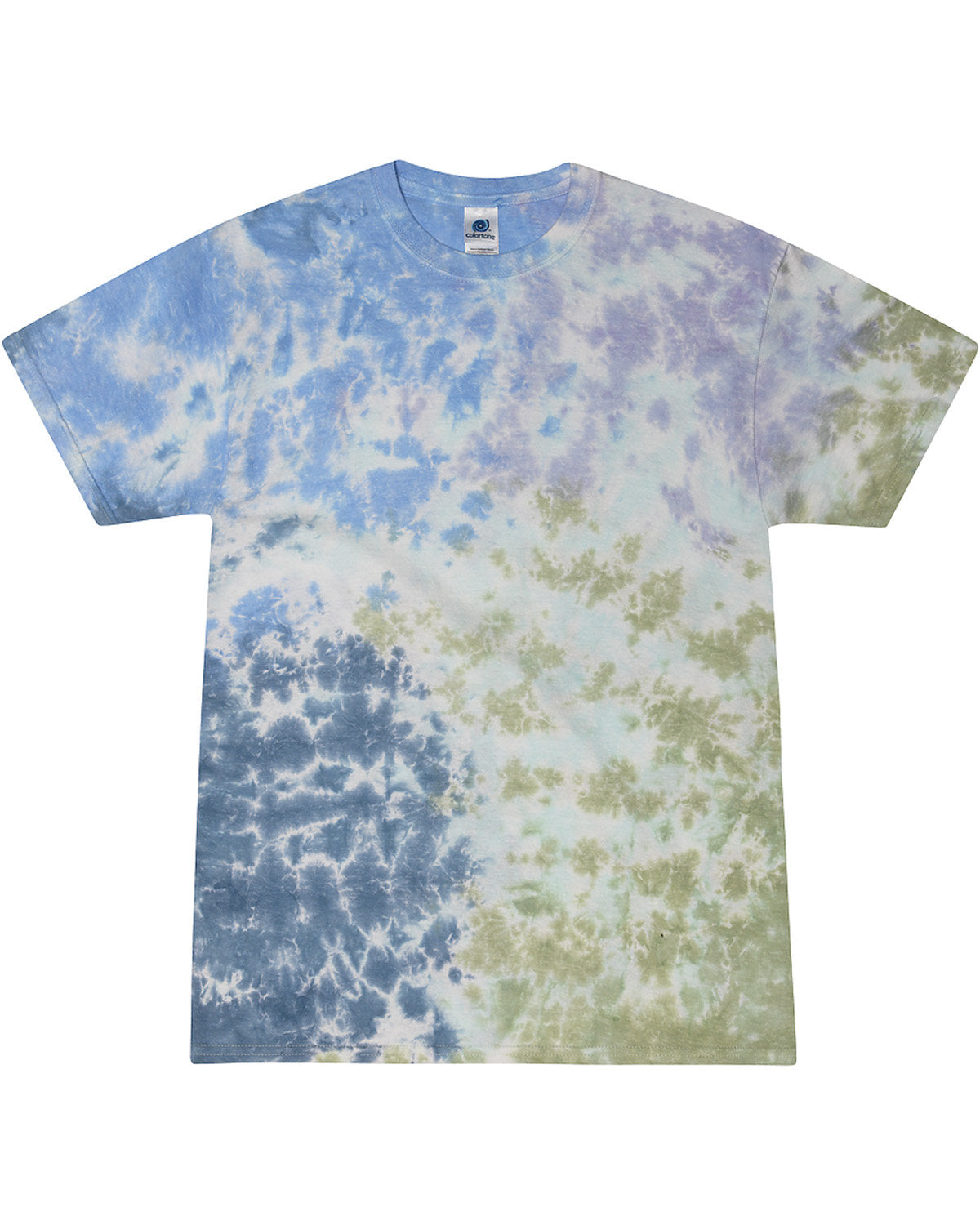 Multicolor Tie-Dye T-shirt (8522291642645)