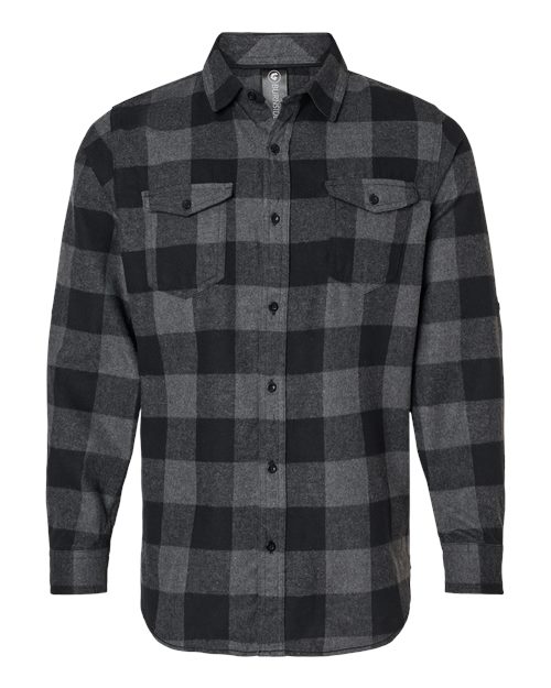 Long Sleeve Plaid Flannel Shirt