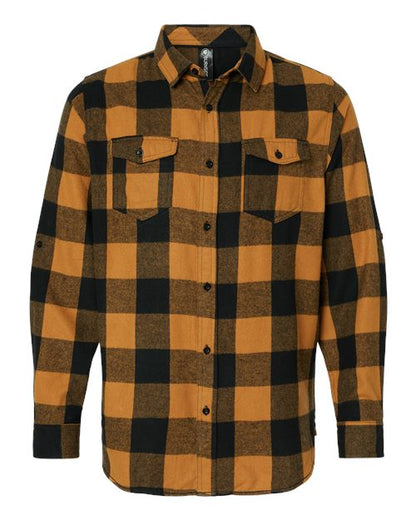 Long Sleeve Plaid Flannel Shirt