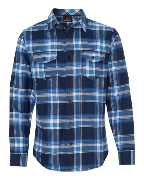 Long Sleeve Plaid Flannel Shirt