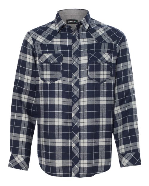 Long Sleeve Plaid Flannel Shirt