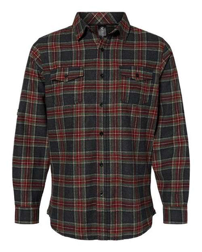 Long Sleeve Plaid Flannel Shirt