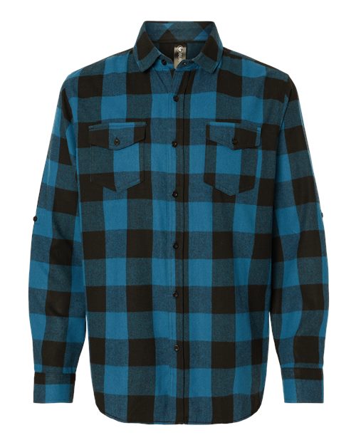 Long Sleeve Plaid Flannel Shirt