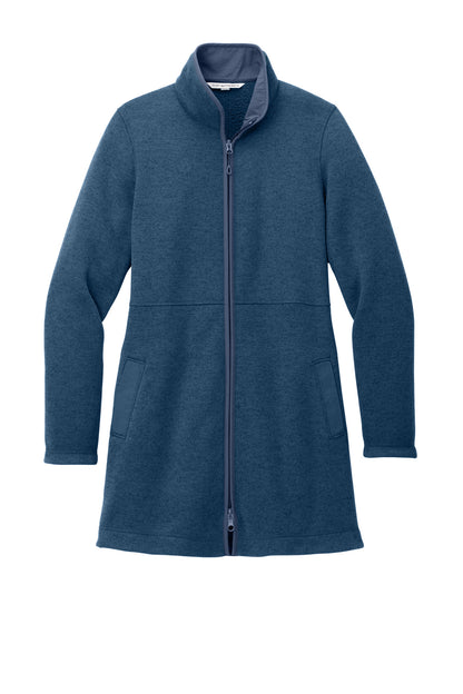 Ladies Arc Sweater Fleece Long Jacket