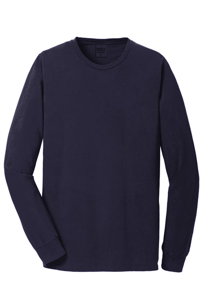 Beach Wash Garment-Dyed Long Sleeve T-shirt